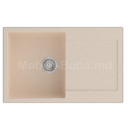 Кухонная гранитная мойка Navio 79x50 Beige